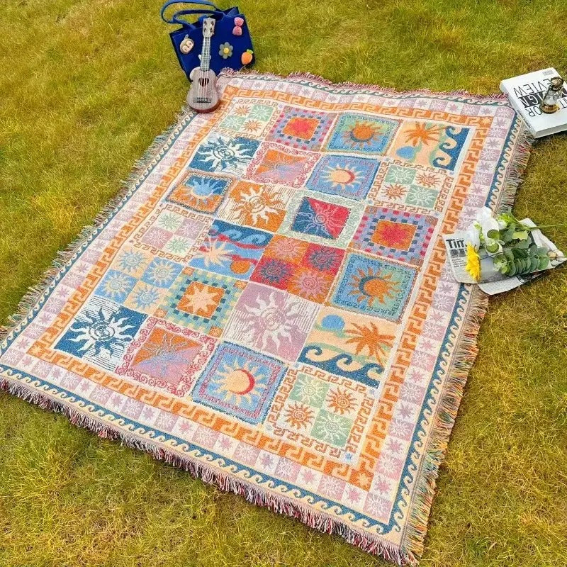 Bohemian Chic Picnic Outdoor Blanket