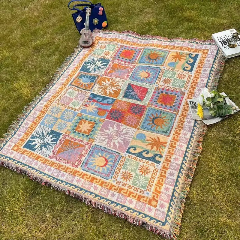Bohemian Chic Picnic Outdoor Blanket