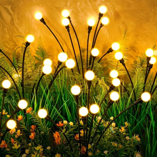Solar Powered Firefly Garden Lights