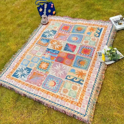 Bohemian Chic Picnic Outdoor Blanket